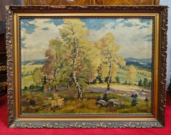 Stodola.cz - Krajina s břízami